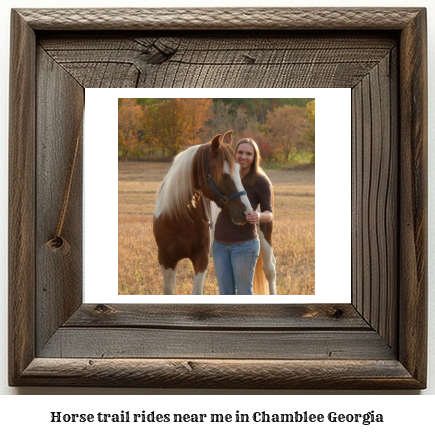 horse trail rides near me in Chamblee, Georgia